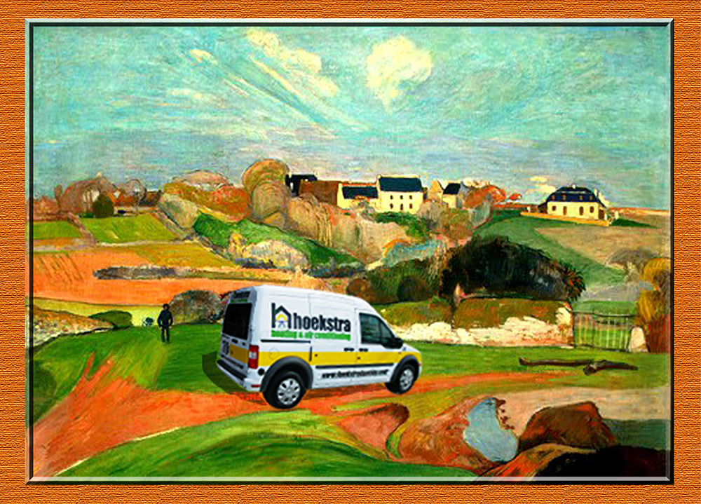 Gauguin Framed